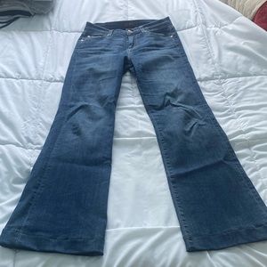 Medium blue wash 7FAMK jeans